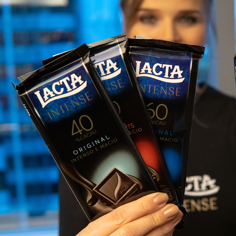 Lacta Intense - Endomarketing - Mak